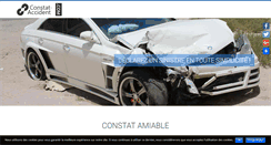 Desktop Screenshot of constat-accident.com